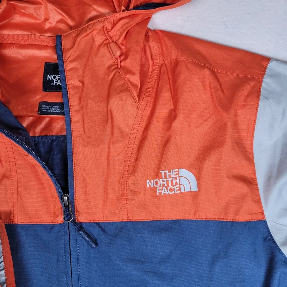 The North Face Fanorak Windwall Packable Windbreaker Jacket Color Block Men's S